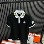 Casablanca Siyah Polo Yaka T-Shirt