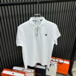 Calvin Klein - Beyaz Pamuklu Polo Yaka